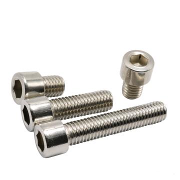 東明 DIN912全牙內六角圓柱頭螺釘，M6-1.0×10，不銹鋼304，強度A2-70